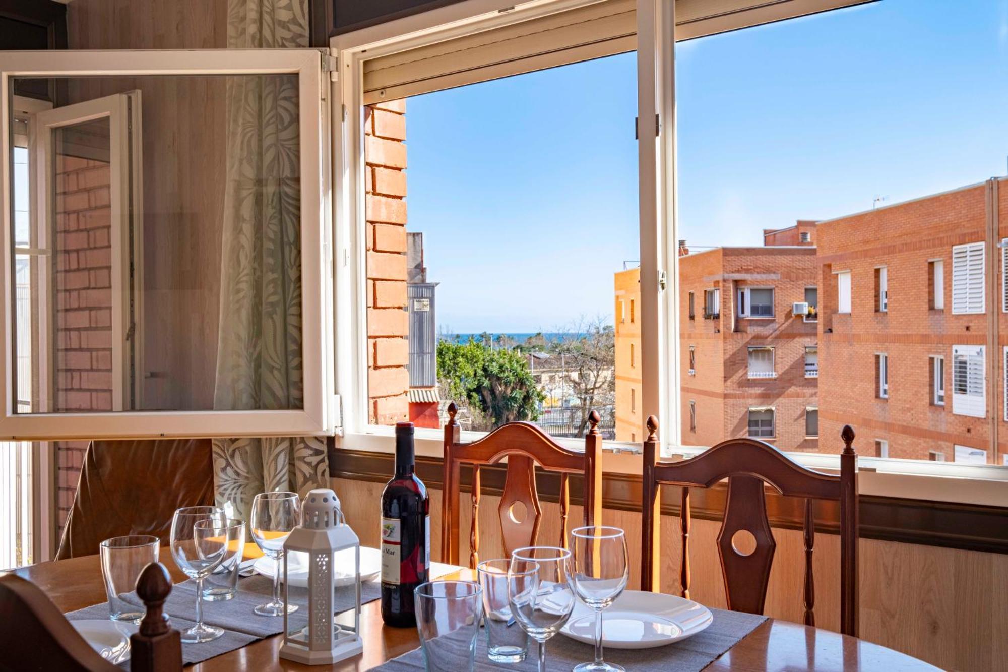Apartamento 5 Min To The Sea And 15 Min To Barcelona Center Sant Adrià de Besòs Exterior foto